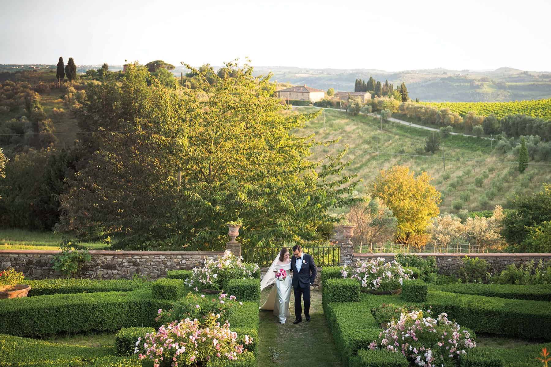 Read more about the article Saying “I do”  at Tuscany’s Villa le Corti