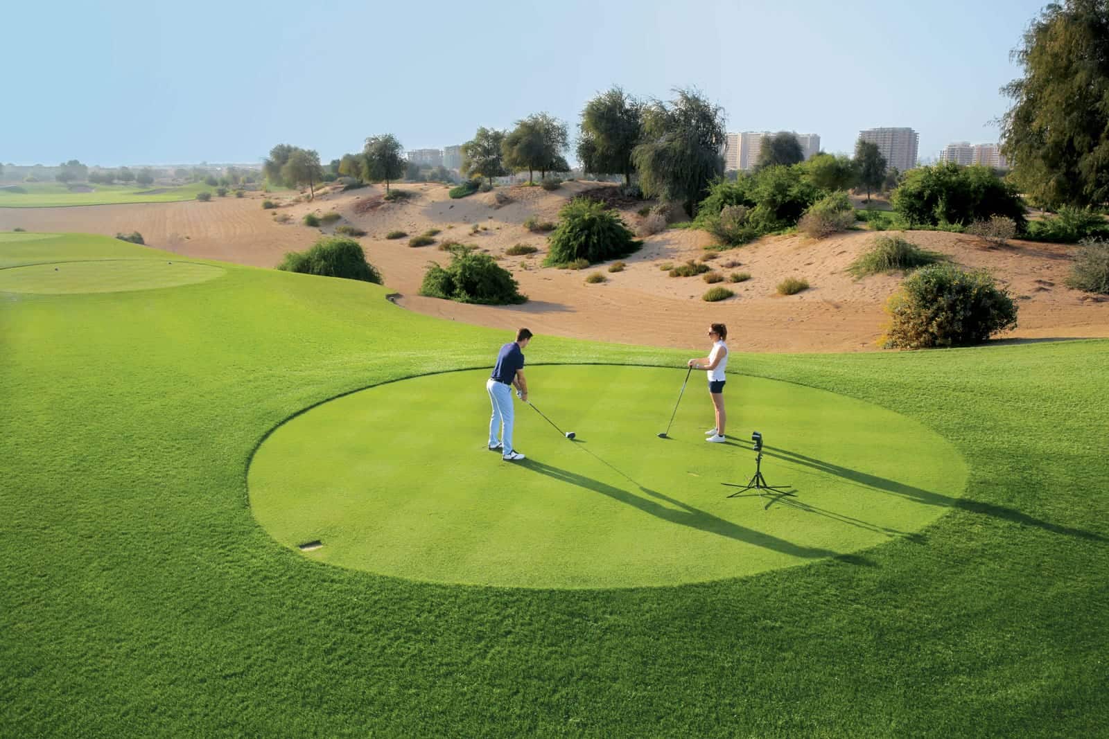 Read more about the article Bermuda Greens Meet Desert Sand At Dubai Sports City